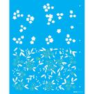 Stencil Opa 20 x 25 cm - Estamparia : Flores Micro II - 3355