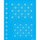 Stencil Opa 20 x 25 cm - Estamparia Pontilhado III - 3338