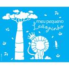 Stencil Opa 20 x 25 cm - Infantil Leãozinho - 3524