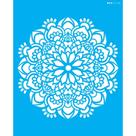 Stencil Opa 20 x 25 cm - Mandala Flor Bauer - 2458