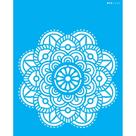Stencil Opa 20 x 25 cm - Mandala Flor Vitral - 2463