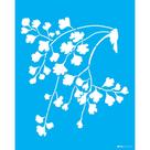 Stencil Opa 20 x 25 cm - Plantas : Avenca - 3367 Stencil Opa 20 x 25 cm - Plantas : Avenca - 3367