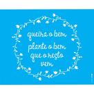 Stencil Opa 20 x 25 cm - Queira o Bem - 3021