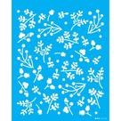 Stencil Opa 20 X 25 Cm - Ramos Escandinavos Ii - 3208