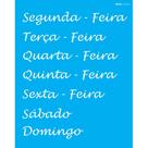 Stencil Opa 20 x 25 cm - Semaninha - 2986 Stencil Opa 20 x 25 cm - Semaninha - 2986