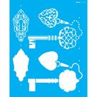 Stencil Opa 20 x 25 cm - Steampunk Art Chaves - 3113 Stencil Opa 20 x 25 cm - Steampunk Art Chaves - 3113