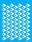 Stencil OPA 3350 - 15x20 cm - ESTAMPARIA TRIANGULOS IRREGULARES Stencil OPA 3350 - 15x20 cm - ESTAMPARIA TRIANGULOS IRREGULARES