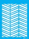 Stencil OPA 3351 - 15x20 cm - ESTAMPARIA ZIGUE-ZAGUE IRREGULARES Stencil OPA 3351 - 15x20 cm - ESTAMPARIA ZIGUE-ZAGUE IRREGULARES