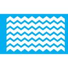 Stencil Opa 7 X 15 cm - Chevron - 1951 Stencil Opa 7 X 15 cm - Chevron - 1951