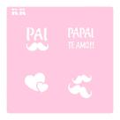 Stencil Pai 1 - Ref. 4068 - 1 unidade - RR Cortadores - Rizzo