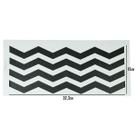 Stencil para Decoração Zigzag Chevron - GMEZN957