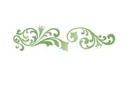 Stencil Pintura 8,4x28,5 Arabescos Ste-294 - Litoarte