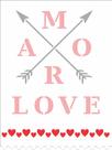 Stencil Pintura Amor - Flechas 3258 15x20 Opa