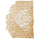 Stencil Pintura Arabescos Str-254 20x25 Litoarte