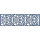 Stencil Pintura Arabescos Vintage 8,4x28,5 Ste-383 Litoarte