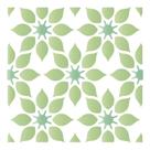 Stencil Pintura Azulejo Estampa Flores 10x10cm Stx-371 Litoarte Stencil Pintura Azulejo Estampa Flores 10x10cm Stx-371 Litoarte