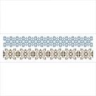 Stencil Pintura Barrado Renda 8,4x28,5 Ste-327 Litoarte