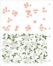 Stencil Pintura Estamparia Flores Micro Ii 3355 20x25 Opa