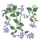 Stencil Pintura Flor Tumbergias 3225 30,5x30,5 Opa