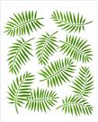 Stencil Pintura Folhas V 3362 20x25 Opa