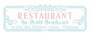 Stencil Pintura Frase Restaurant Au Petit Bonheur 10x30 3156 Opa