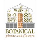 Stencil Pintura Frases Botanical Plants And Flowers 3665 20x25 Opa