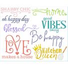 Stencil Pintura Frases Cozinha Str-249 20x25 Litoarte