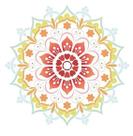 Stencil Pintura Mandala 30x30 Stqg-023 Litoarte