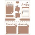 Stencil Pintura Planer 21,1x17,2 Stm-749 Litoarte
