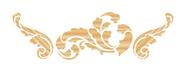 Stencil Pintura Simples Arabescos 17X6,5 STP-083 - Litoarte Stencil Pintura Simples Arabescos 17X6,5 STP-083 - Litoarte