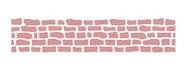 Stencil Pintura Simples Estampa Abstrato 17X6,5 STP-002 - Litoarte