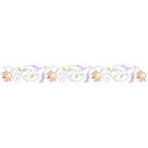 Stencil Pintura Vintage Arabescos Stb-049 28x4cm Litoarte