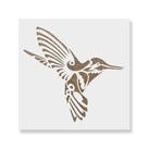 Stencil Revolution Molde Reutilizável de Mylar com Beija-flor Decorativo Stencil Revolution Molde Reutilizável de Mylar com Beija-flor Decorativo