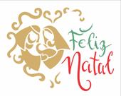 Stencil Simples Feliz Natal Ii 2312 20x25 Opa Stencil Simples Feliz Natal Ii 2312 20x25 Opa