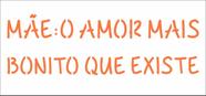 Stencil Simples Frase Mãe 2325 7x15 Opa Stencil Simples Frase Mãe 2325 7x15 Opa