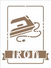 Stencil Simples Lavanderia Iron 2940 15x20 Opa