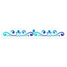 Stencil Simples Ornamento 1927 4x30 Opa Stencil Simples Ornamento 1927 4x30 Opa