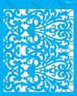 Stencil Simples Renda Arabesco OPA2635 20x25