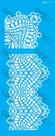 Stencil Simples Renda Com Cantoneira II OPA2627 17X42 Stencil Simples Renda Com Cantoneira II OPA2627 17X42