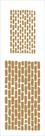 Stencil Simples Tijolos Iii 1084 10x30 Opa
