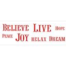 Stencil Sp. 10x30 1471 Palavras I