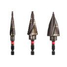 Step Bit Set Milwaukee Shockwave Impact Duty Electricista Step Bit Set Milwaukee Shockwave Impact Duty Electricista