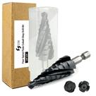 Step Drill Bit Pro Edge Technology Four Spiral Flute Cobalt