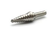 Step Drill TEMO M35 Cobalt Spiral Flute 9 tamanhos de 6,4 mm a 19 mm