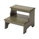 Step Stool Butler Specialty Company Melrose Wood Grey