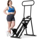 Stepper de Escada ERGOLIFE com 6 Níveis de Resistência, Dobrável Stepper de Escada ERGOLIFE com 6 Níveis de Resistência, Dobrável