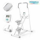 Stepper Simulador de Escada Movra MQES Máquina de Escalada Silencioso Monitor Digital Antiderrapante