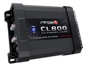Stetsom CL800.4 Amplificador Digital 4 Canais 800W RMS Compacto e Flexível para Som Profissional