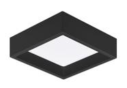 STH20903PTO/30 - PLAFON DEEP PRETO 18W - 19,1cm - 3000k - STELLA