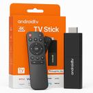 Stick Android TV com Wi-Fi Hdmi Streaming Cor Preto Tipo De Controle Remoto